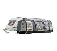 Inflatable Awning for Caravans 4.2 Metres & Wider - View 420 - Zip-On Porch Extension Included - 6 Doors & 7 Windows - Lifetime Warranty - OLPRO