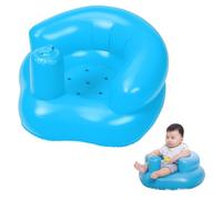 Inflatable Baby Bath Chair, Inflatable Portable High Chair, High Chair, Inflatable Armchair for Babies, with Built-in Air Pump for Children from 3 Months