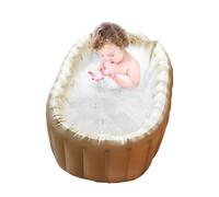 Inflatable Baby Bathtub - Portable for Child | Foldable Baby Travel Bath - Non-slip | Portable Spa Bath for | Baby Bath with Air Pump for D