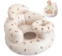 Inflatable Baby Seat for 6-36 Months, Waterproof Inflatable Baby Chair with Tray, Blow up Infant Chair with Air Pumps, Sofa for Sitting Up