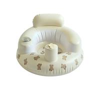 Inflatable Baby Seat - Sit Me Up Floor Seat for Baby Blow Up | Baby Seat for Babies 3 Months & Up | Built-in Air Pump Blow Up Floor Chair for Beach, Bed, Grass, Home, Bathroom