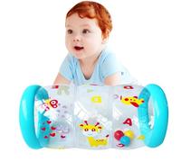 Inflatable Bäbÿ Roller, PVC Crawling Exercise Toy | 45x22cm Tummy Time Toy 150g | Develops Motor Skills Hearing Coordination and Strengthens 's Hands and Feet