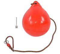 Inflatable Ball Swing Seat 29cm Red with Hanging Rope Chain - Durable, Safe Play for Indoor and Outdoor Gardens