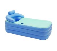 Inflatable Bath, Foldable PVC Inflatable Bath Tub with Seat Mat for Shower - Spa Bath, Bathroom Accessory for Men, Sons, Teenagers, Girls, Family, Women, Boy, Women and Girls