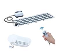 Inflatable Bath Mat with Remote Control, Adjustable Massage Modes, and Pillow for Full Body Relaxation in Bathtub