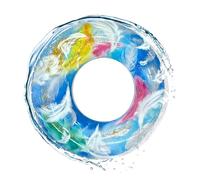 Inflatable Bath Tubular - Quick Inflating Drift Device, Round Floating Mattress for the Sea, Lightweight River Relaxation Equipment, In-Li Storage Bag
