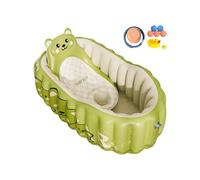 Inflatable Bathtub - Blow up Tub for with Air Pump and Bath Toy | Foldable Shower Basin Must Have for Home Hotel Outdoor Trip Bathroom Vacation