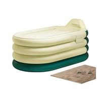 Inflatable Bathtub for Shower, Total Body Immersion Tool - Portable Inflatable Shower, for Relaxation, Spa, Athletes, Hotels and Apartments