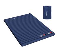 Inflatable Bed Double Mattress Camping Sleeping Outdoor Travel Blue Outsunny