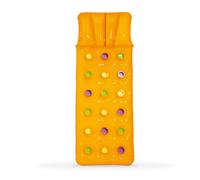 Inflatable Bestway Fashion Designer Lounger Lilo Float Orange Swimming Pool Air Bed Mat