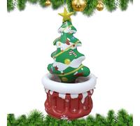 Inflatable Beverage Cooler,Christmas Tree Shape Lawn Decoration | Outdoor Wine Bucket,for Beer Red Wine Mineral Water BBQ Picnic Garden Family Gatherings Backyard Events Dinner Parties