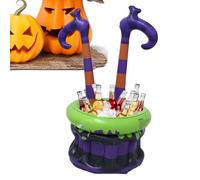 Inflatable Beverage - Witch Cauldron for Drinks - Portable Wine Bucket for Weddings Events Camping Home Outdoor Halloween Birthday Cocktail