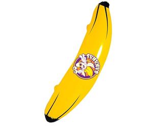Inflatable Big Bananas 100cm Props & Theme Inflatable Blow-Up Party Decoration for Fancy Dress Accessory