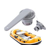 Inflatable Boat Air Stopcock - Inflatable Boat Air Plugs,Wear-Resistant Double Seal Paddle Board Accessories for Kayak Canoe Raft Dinghy Lake Fishing Activities Trip Excursion Camping