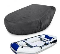 Inflatable Boat Cover for Sea Eagle 330 2010-2016 2017 2018, 210D Oxford Dinghy Storage Cover with Elastic Hem, Waterproof UV Dust Protection for Kayak Raft,A/A