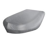 Inflatable Boat Cover Oxford Fabric Boat Sun Shade Weatherproof Dinghy Cover with Tightening Strap for Kayak Watercraft 129.9x65x18.1in