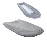 Inflatable Boat Cover, Waterproof Covers Rib Tender Semi-Tailored Cover, Sunlight Protection Boats Covers, Bass Inflatable Boat Storage Suit, All-Weather Mooring Covers Fits V-Hull, Tri-Hull, Runabout