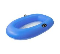 Inflatable Boat For Adults - 62.9x43.3 Inch Transparent Bottom Water Raft, Blow Up Pool Float | Leisure Floating Raft for Lake River Beach Exploration Relaxation Outdoor Summer Recreation