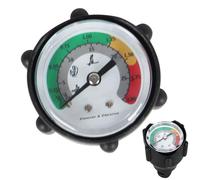 Inflatable Boat Pressure Gauge - 5.2x7.9cm Rubber+Stainless Steel, Air Indicator, Inflation Control Equipment | Great For Boating Safety Verification, Paddleboard Testing, Camping Water Gear Setup