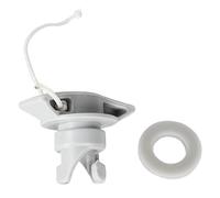 Inflatable Boat Valve - PVC 8 Hole Rotatable Valve Part, High Pressure Air Cover, Canoe Spiral Air Plug Replacement, Universal Inflatable Seal | Boat Kayak Surfboard River Beach Paddleboard Outd