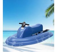 Inflatable Boat with Underwater Propeller and High-Power Motor, Large Capacity Battery for Sea Diving, Pool Parties, and Water Sports