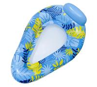 Inflatable Boats for Pool, Swimmer for the Pool, Inflatable Float for Adults in the Pool - Inflatable Sun Lounger, Relax Floating Hammock for the Lake River Gar