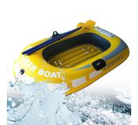 Inflatable Boats Kayak - Two-Persons PVC Air Canoe, Touring Water Vessel, Heavy-Duty Foldable Fish Jigging Boat | Expedition River Floatcraft, Compact Outdoor Brilliant Stream Runner