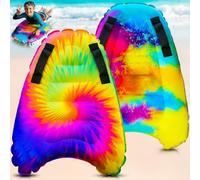 Inflatable Body Boards with Handles, Surf Mat for Swimming, Portable Floating Surf Mat for Beach, Bodyboard for Swimming for Pool, Summer Water Toy for Kids, Teens and Adults