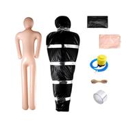 Inflatable Body Mannequin, Halloween Prop Halloween Yard Decorations, Full Size Inflatable Dummy Dead Body Prop to Dress Up & Costume Display for Halloween Inflatables Outdoor Decorations(60inch)
