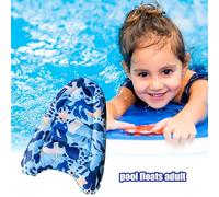 Inflatable Bodyboard - Portable Surfboard Pool Float, Body Board For Slip Slide - Swimming Pool Floating Learn To Swim, Swimming Pools Floating Toys For Kids Adults Surf Hawaiian Theme Summer Sea