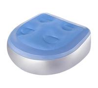 Inflatable Booster Seat, 16.5x15.8x6.7 Inch Non-Slip & Portable PVC Hot Tub Seats for Inflatable Hot Tub, Waterproof & Breathable Adult Booster Seat for Indoor, Outdoor
