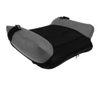 Inflatable Booster Seat Portable Backless Booster with Buckle & Carry Bag Blow up Breathable Seat Cushion for Travel Outdoor.