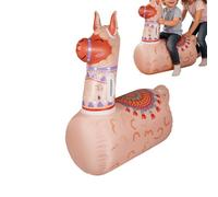 Inflatable Bounce Horse, PVC Portable Realistic Balance Training Toy, Leakproof Balance Training Toy, Kids Hopping Toys for Boy Girl Parent Outdoor Play Travel Indoor Garden Yard