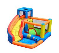 Inflatable Bouncy Castle 320x280x210cm PVC Trampoline Jump Bed Slide Indoor Outdoor