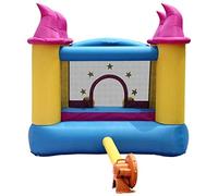 Inflatable Bouncy Castle With Slide 3 Mesh Safety Nets Puncture Proof 420D Oxford Outdoor