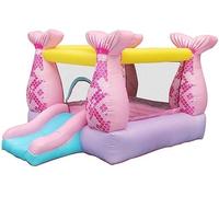 Inflatable Bouncy Castle With Slide And Trampoline 280x215x195cm