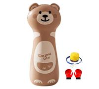 Inflatable Boxing Bag - Punch Toy, Training Equipment, Sports, Bouncing Bag with Air Pump | Ideal for Entertainment and Fitness at Home Building Muscle Building