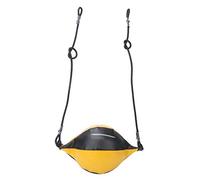Inflatable Boxing Ball,Double End Inflatable Hanging Boxing Speed Rebound Ball Punching Training Equipment(black and yellow)