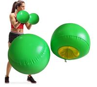 Inflatable Boxing Gloves - PVC Training Gloves, Exercise Toy | Lightweight Blow Up Mittens, Interactive Sparring Play Gear, Reusable Fitness Fun For Indoor Outdoor Activities, 162g/pair