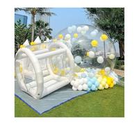 Inflatable Bubble House for Kids - Clear PVC Tent with Blower & Pump for Outdoor Fun, Festivals, and Patios | 10ft Size