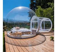 Inflatable Bubble House, Inflatable Clear Bubble Tent with Blower and Pump 4m 5m(5m)
