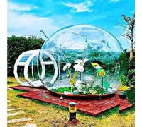Inflatable Bubble House, Inflatable Clear House, Bubble Balloon Wedding Party Event Advertising Decoration/Dome Stage Performance Event Festival(500cm)