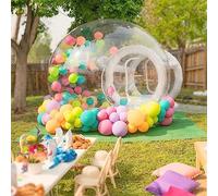 Inflatable Bubble House, Inflatable Clear House, Wedding Birthday Party Tent/Clear Bubble House Tent Inflatable Dome With Blower For Balloon Events(500cm)