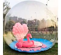 Inflatable Bubble House, Inflatable Tent Grade PVC Clear Eco Dome Camping Bubble Tent with Fan, Large Extra Large Clear Tent for Patio for Kids Party,4M interesting