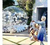Inflatable Bubble House, Outdoor Inflatable PVC Dome Balloon Bubble House Camping Tent Display Exhibition 5m