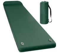 Inflatable Camping Mattress - Soft Foam Camping Mat with Pillow - Quick Inflatable Lightweight Travel Equipment for Picnic Car Hiking Tent Camping