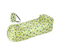Inflatable Camping Sofa - Waterproof Oxford Fabric 240x70Cm Portable Design, Foldable Outdoor Lounge Seat, Lightweight Travel Relaxation Furniture, Air-Filled Structure For A C