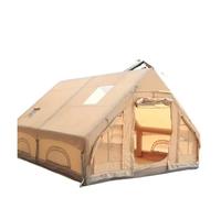 Inflatable camping tent 4-8 people with windows portable water-resistant Four season(4x3x2.1m)