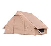 Inflatable Camping Tent, 5-8 People Large Space Oxford Cloth Easy Set Up Instant Tent, Without Tent Pole Instant Family Tent for Hiking and Mountaineering