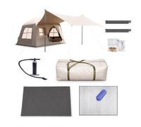 Inflatable Camping Tent, Waterproof, style to 2 | Manual Air Pump, Camping Tent Canopy, Adventures, For